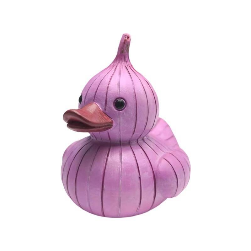 Cute Vegetable Theme 3D Figurine, Statue, Expressive Eyes Nose Mouth, Duck Chicken Pumpkin Broccoli Onion Garlic Beet Cabbage, Resin Desktop Car Kitchen Party Decor