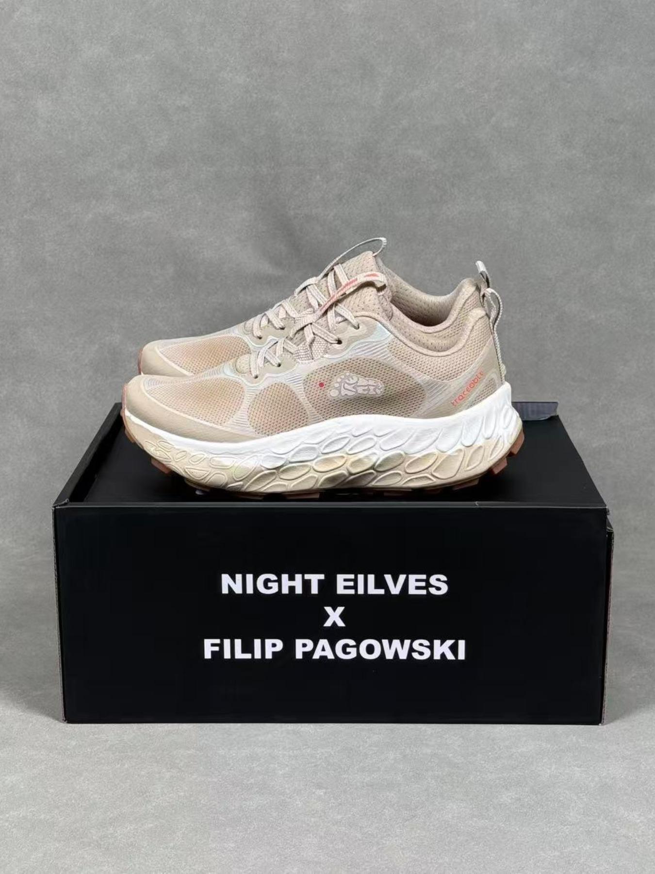 Unisex Thick Sole Wide Toe Waterproof Lightweight Breathable Outdoor Night Glow Trail Running Shoes, Comfortable Sports Footwear