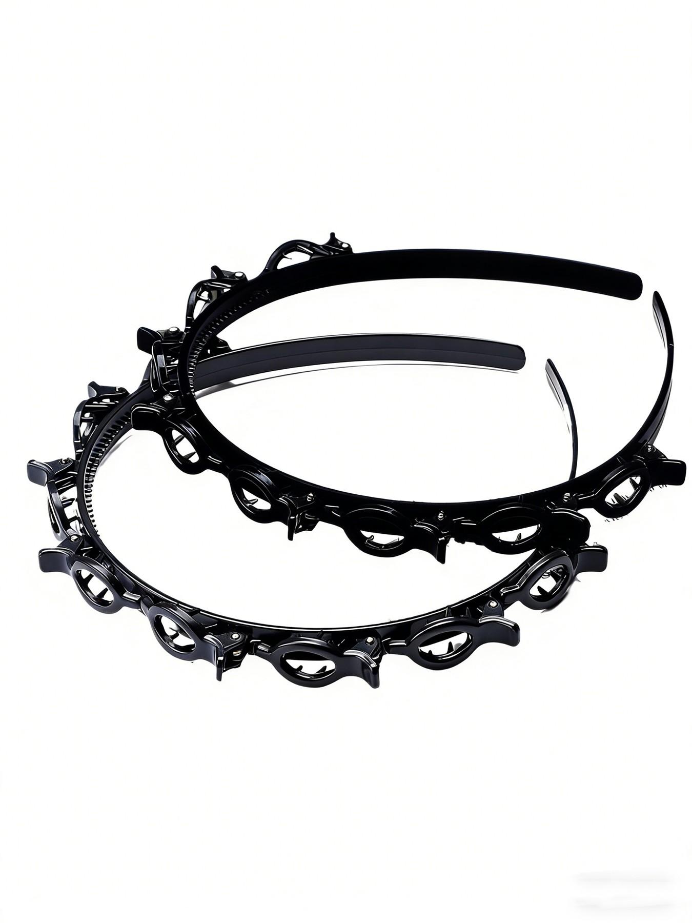 Cute Hair Clip Decor Hairband , Novelty Multifunction Hair Hoop with Clips, Fashionable Hair Accessories for Women, Minimalist Headwear, Trendy Hair Hoop,mothers day gift ,mothers day gift ideas