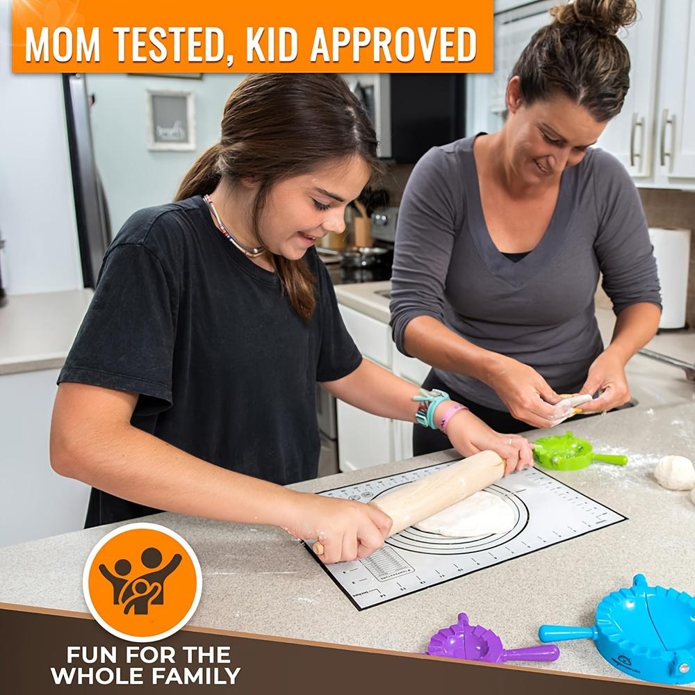 4 Pcs Solutions Dumpling Maker Set,  Pierogy Maker, Pastelitos Maker Press with Ravioli Maker, Pierogi Cutters, Baozi Maker, Dumplings Machine, Mini Pie Maker, Dupling Maker, Gyoza Maker