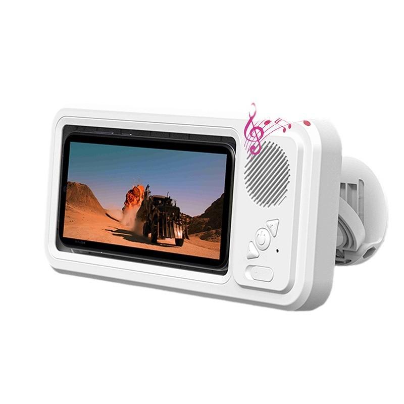 Bluetooth-compatible Stereo Output Bathroom Speaker with USB PD Charging 360 Degree Rotation, Ideal for Bathrooms, Perfect Handbag Gift, Portable Audio Solution