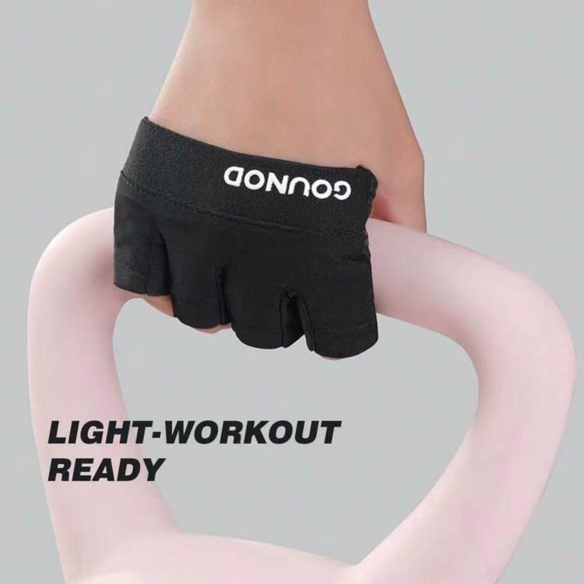 Unisex Lightweight Four-Finger Sports Gloves, Ideal for Gym Training, Home Workouts, Durable Design, Perfect for Fitness Enthusiasts