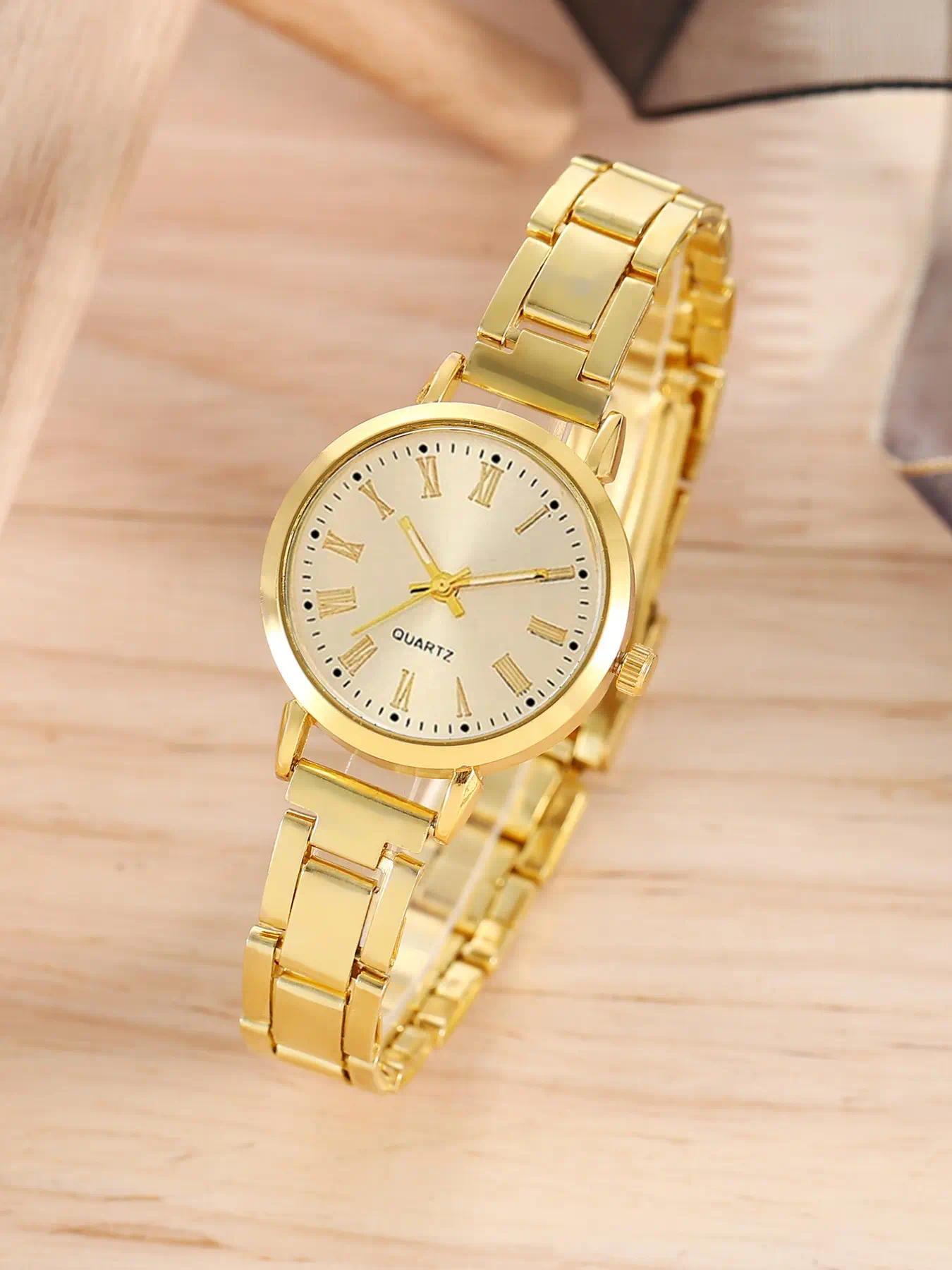 Fashion Simple Women/school Student Quartz Watch, 8 Character Bracelet, Perfect Gift for Mother's Day, Teacher's Day, Thanksgiving, Graduation