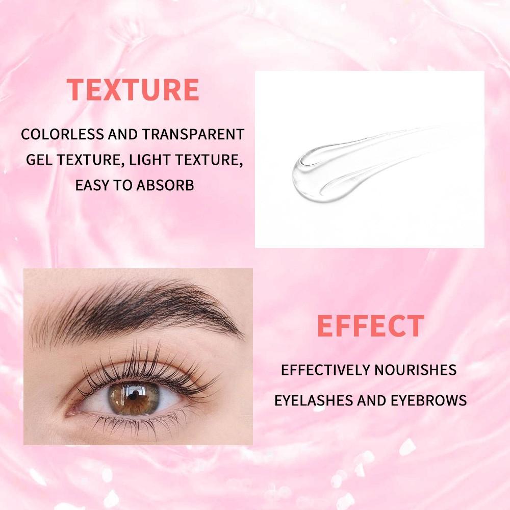 Eyelash & Eyebrow Enhancing Serum for Thicker, 2-in-1 Water Gel Formula, Longer Eyelashes and Eyebrows - Grow Luscious Lashes with Eyelash Enhancer, Ideal for Daily Lash & Brow Care Routine