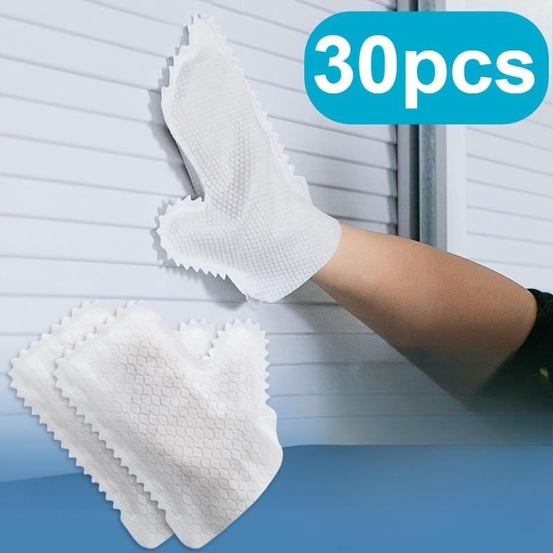 30pcs Microfiber Dusting Gloves, Multi-Purpose Wet and Dry Use, Easy Cleaning Mitts, Suitable for Kitchen, Living Room, Bedroom, Car, Furniture, Windows