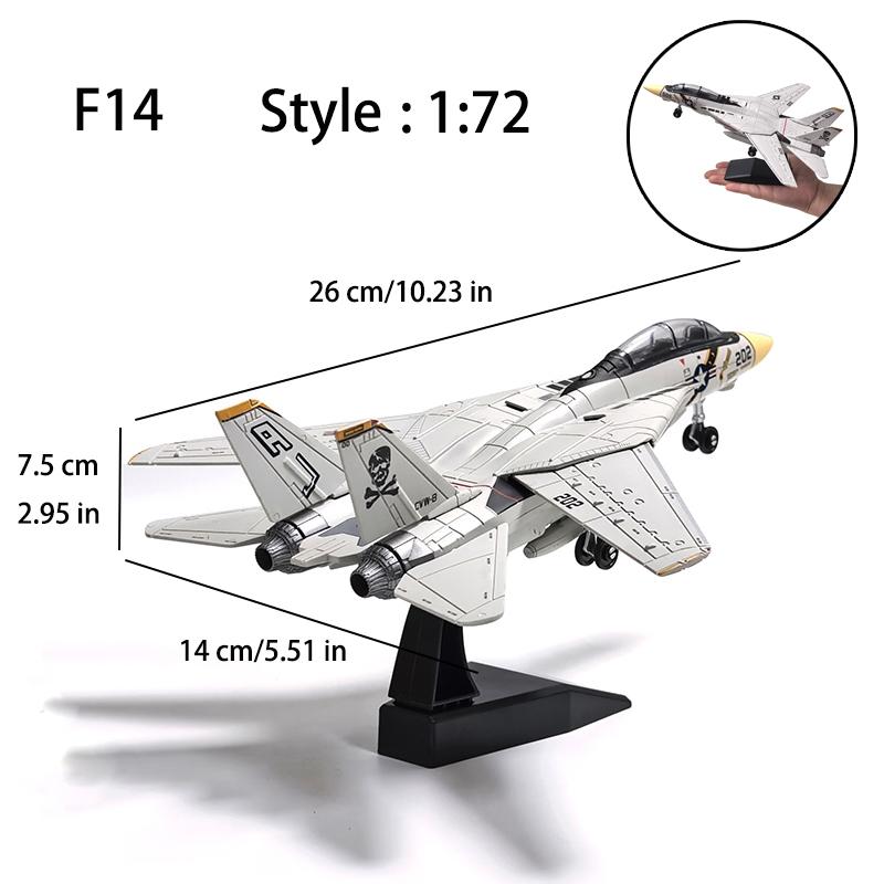 1:72 Scale Fighter Jet Building Blocks, Plastic Building Blocks, Us F22 F35 F14 B2 Stealth Aircraft, Russian Su-35 Su-57 Model, Perfect Birthday Gift Toy