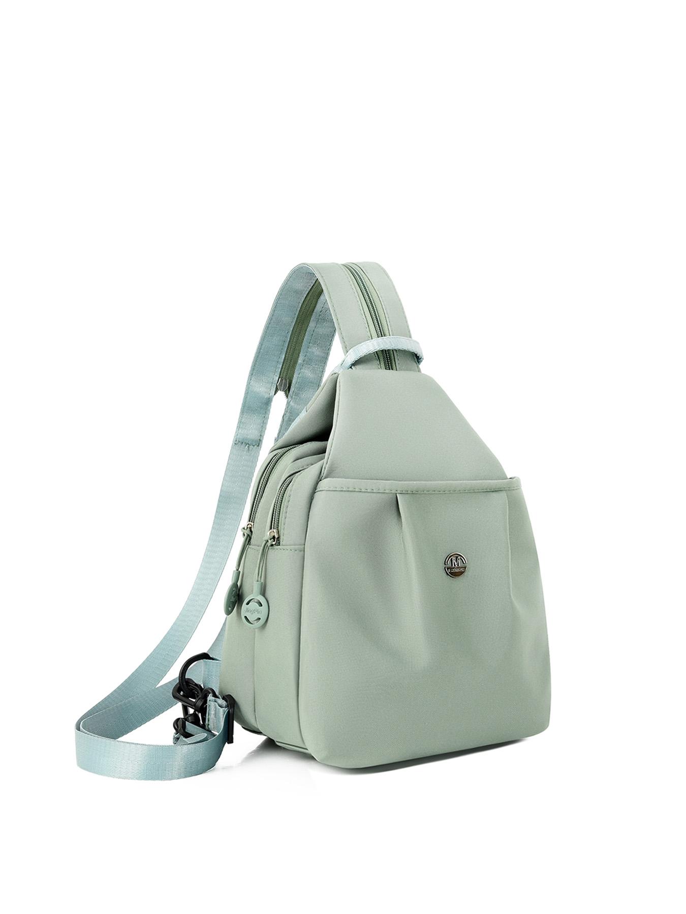 Women's Fashionable Solid Color Backpack, Casual Versatile, Casual Lightweight Backpack, Multifunction Backpack for Work, School, Daily Commuting, Street Travel, Shopping, Multi-pocket Practical Backpack