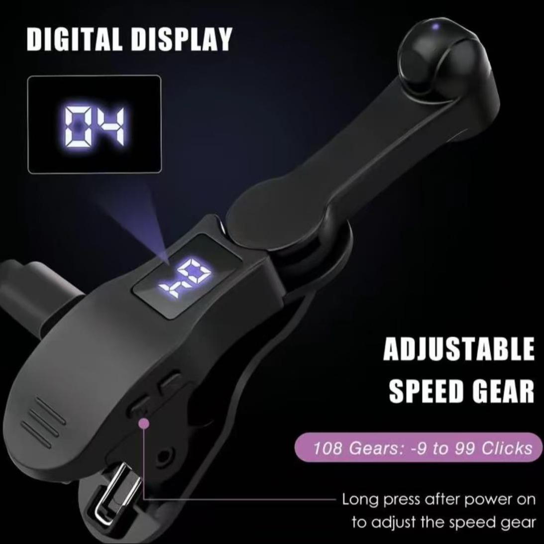 2026 New Smart Automatic Screen Clicker Device, USB Powered Finger Simulator, Adjustable Speed Physical Clicker for Gaming, Live Streaming Rewards Tasks