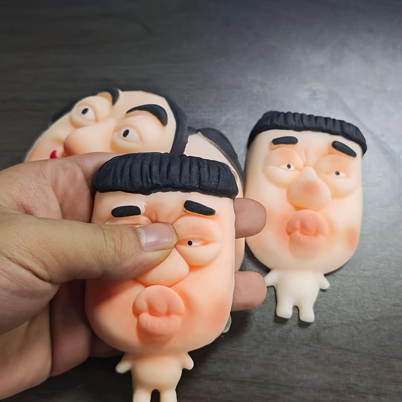 Creative Squishy Doll Toy, Funny Squishy Puppet Gift, Perfect for Office, Home, Party, Birthday, Prank Play, Da-Fp-H1 Model