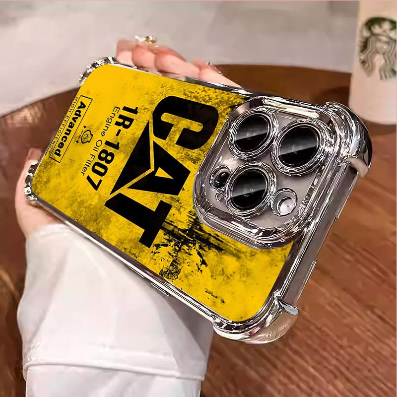 GAT Phone Case For 17 16 15 14 13 12 11 X XS PRO PLUS MAX Quad Cushion Drop Protection Phone Case #IPGA1 Smartphone Protective