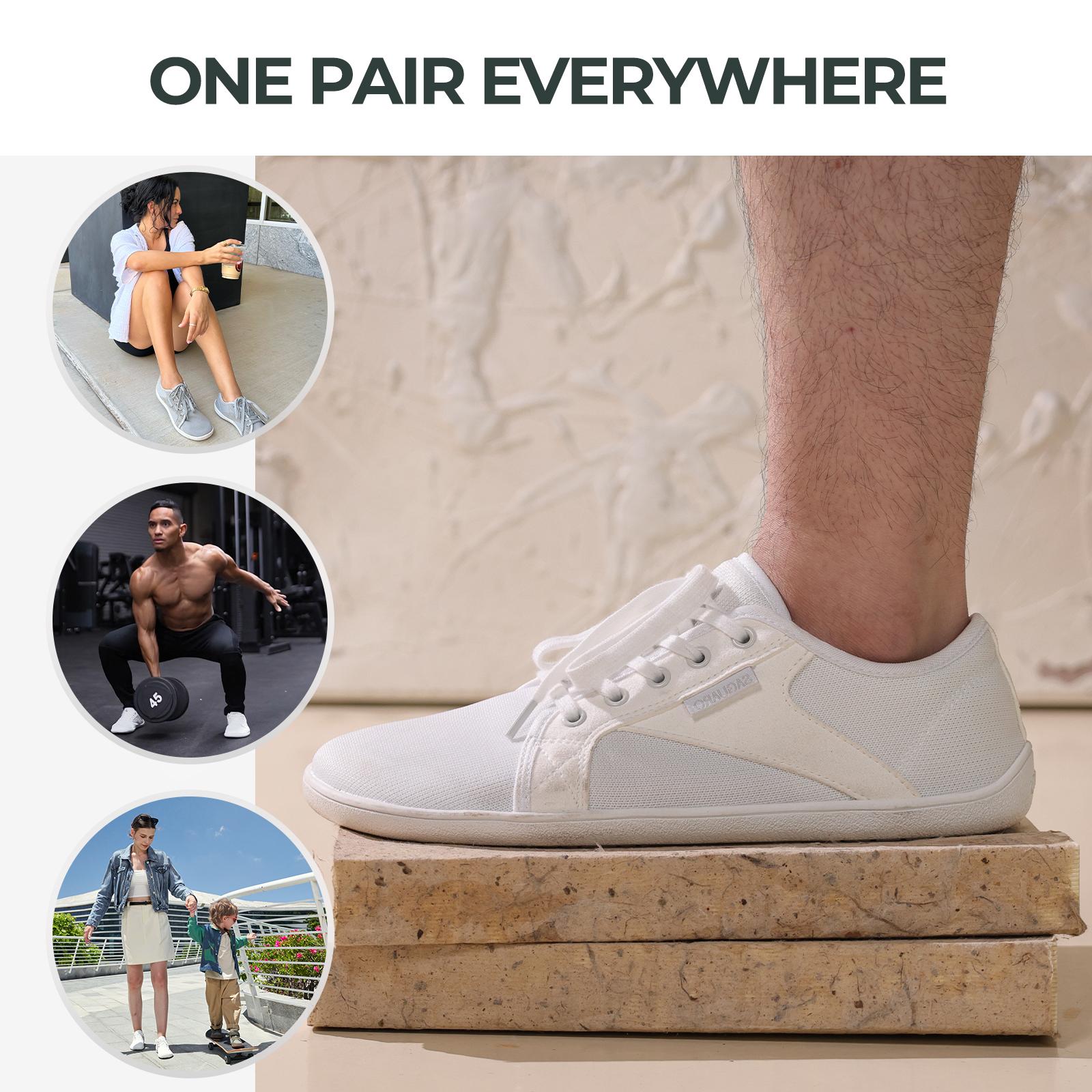 Saguaro Luck Ⅰ-Women's and Men's Wide Minimalist Barefoot Shoes | Zero Drop Sole | Optimal Relaxation | Trending Sneakers Footwear Athletic Casual Comfort Insoles