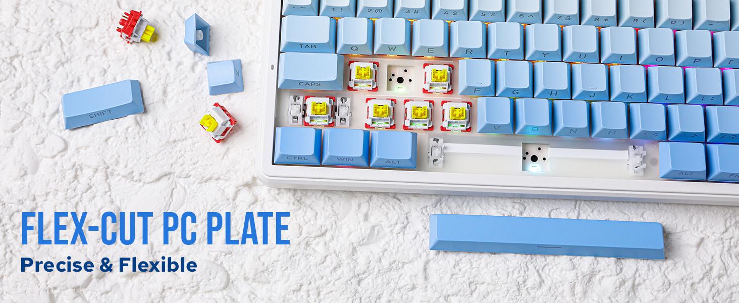 Aula F99 Pro Wireless Mechanical Gaming Keyboard with Knob Tri-Mode BT5.0 USB-C 2.4GHz Hot Swappable Pre-Lubed Switches Gasket Structure RGB Backlitwith Numpad PBT Keycaps Multifunction Knob for MAC PC Gamer Aula F99 Pro Wireless Mechanical Gaming Keyboard with Knob Tri-Mode BT5.0 USB-C 2.4GHz Hot Swappable Pre-Lubed Switches Gasket Structure RGB Backlitwith Numpad PBT Keycaps Multifunction Knob for MAC PC Gamer