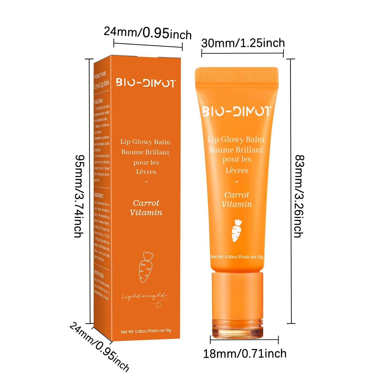 Fruits Vegetables Flavor Moisturizing Lip Gloss, 1 Count/4 Counts Long Lasting Tinted Hydrating Lipgloss, Hydrate Plumping Lip Oil for Dry and Cracked Lips