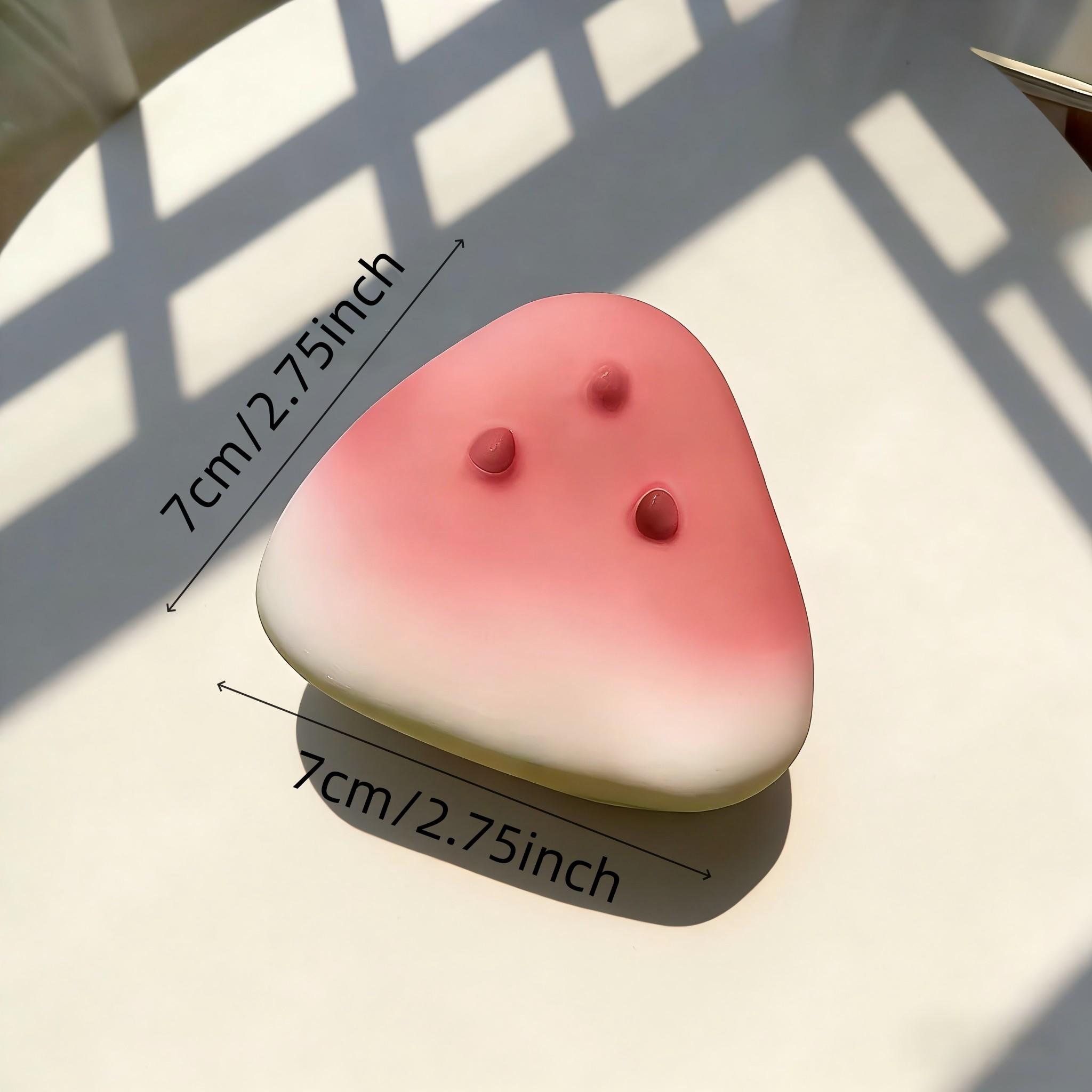 Kawaii Watermelon Squishies, Slow Rising Soft Fruit Toy, Stress Relief Squeeze Fidget Sensory Toy, Ideal for Adults & Party Favors