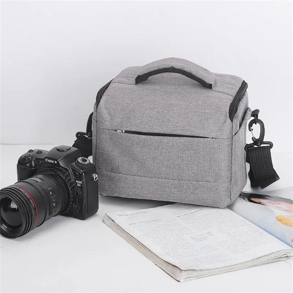 DSLR Bag Handbags Nylon Shoulder Bag Camera Case Portable Photographer for Sony Nikon Canon Panasonic Equipment Crossbody bag