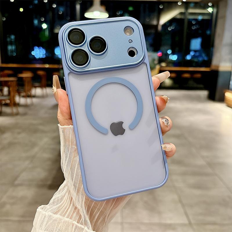 Solid Color Shockproof Phone Case, Casing, Protective Cover Compatible with iPhone 11/12/13/14/15/16 Pro Max, Phone Accessory