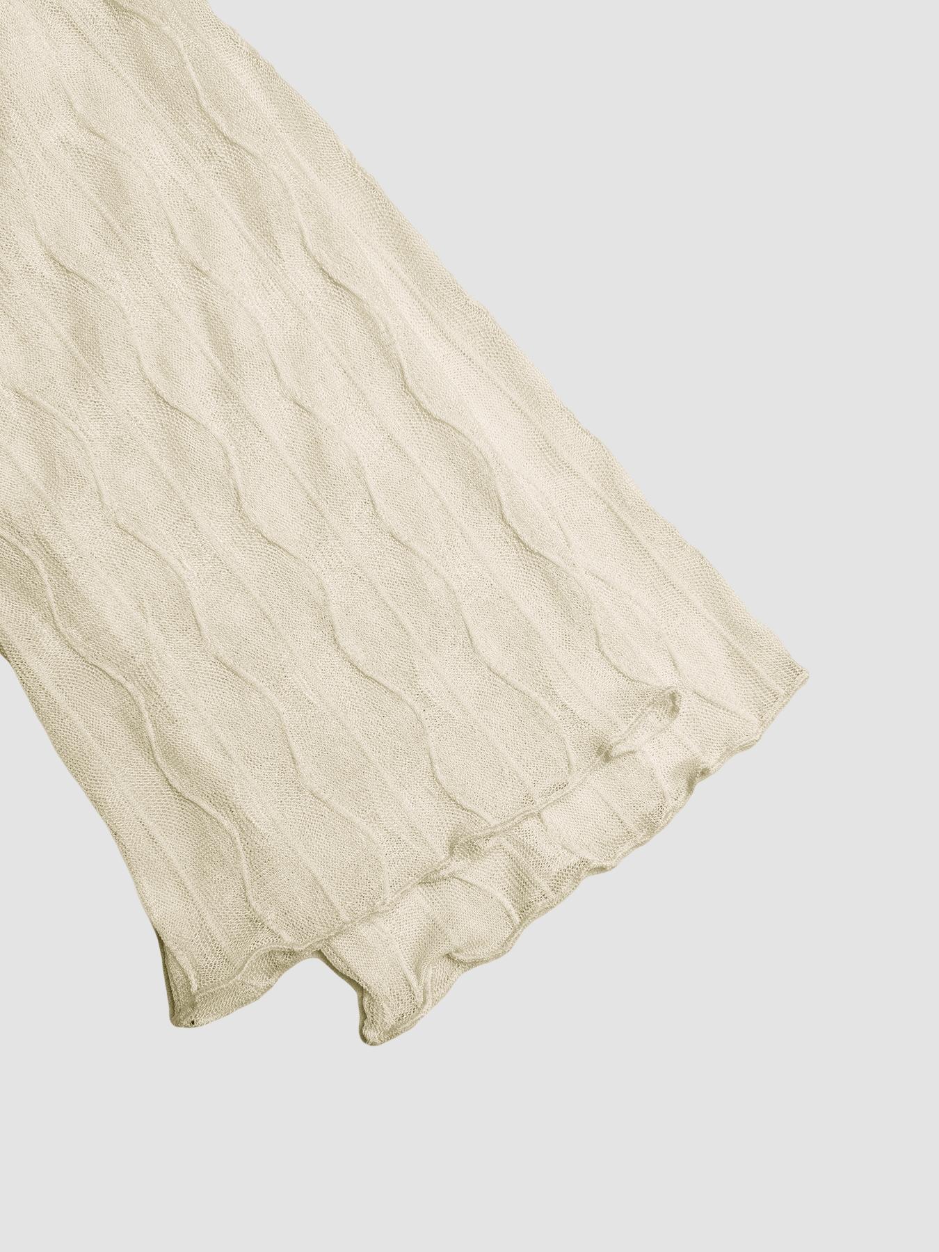 Women's Cute Sexy Button Tie Lace Top, Summer Woven Thin Fabric Loose Fit Blouse, Casual Fashionable Ladies' Clothing