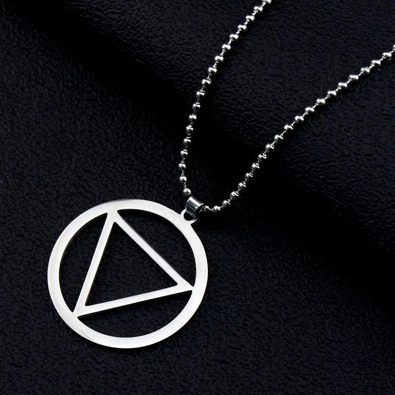 Akatsuki Hidan Ninja Jashin Necklace Trinity Symbol Baptism Catholicism Vintage Keychain Religious Pendant Jewelry Accessories