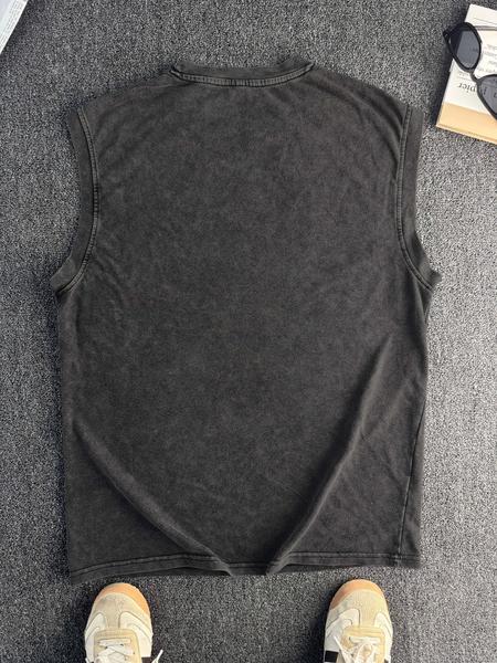 Men's The Boondocks Graphic Round Neck Tank Top, Regular Fit Casual Sleeveless Top for Summer, Men's Top for Daily Wear