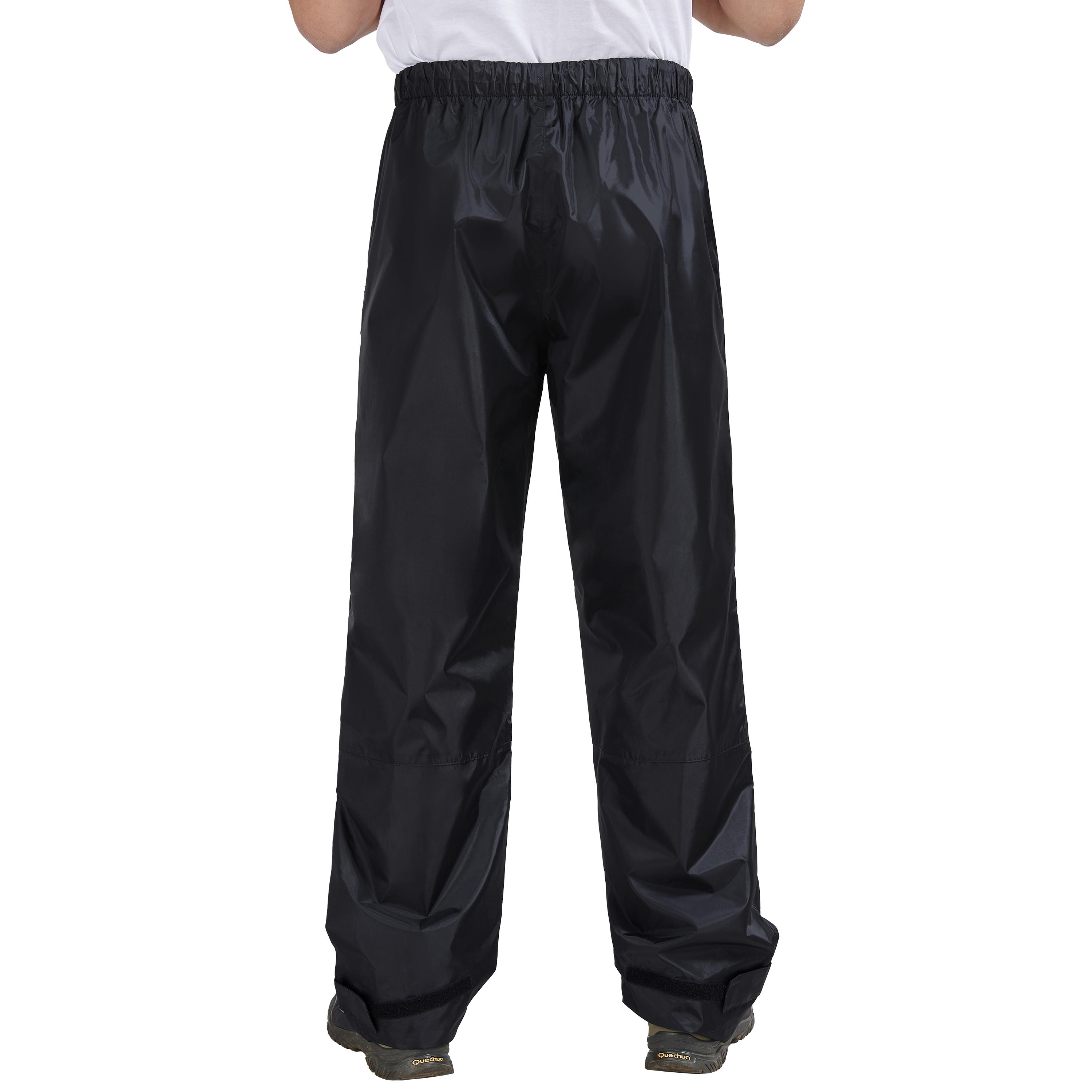 【RODEEL】723 Waterproof Pants Men Lightweight Breathable Rainproof Bottoms Durable Rain Trousers Weatherproof Rainwear For Outdoor Sports Hiking Camping Fishing Boating Car Washing Construction Roofing Landscaping Gardening Workwear, Holiday Gift