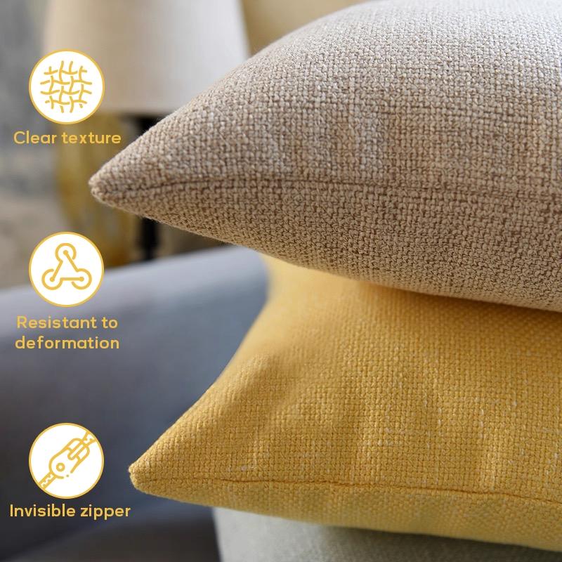 Famous Game Company A-Atari Cushion Cover Natural Linen Cushion Cover, Summer Cool Double-Sided Digital Print Pillow Case with Hidden Zipper, Soft Breathable Machine Washable Throw Pillow, Fresh Home Decor for Living Room Bedroom Sofa Couch Gift