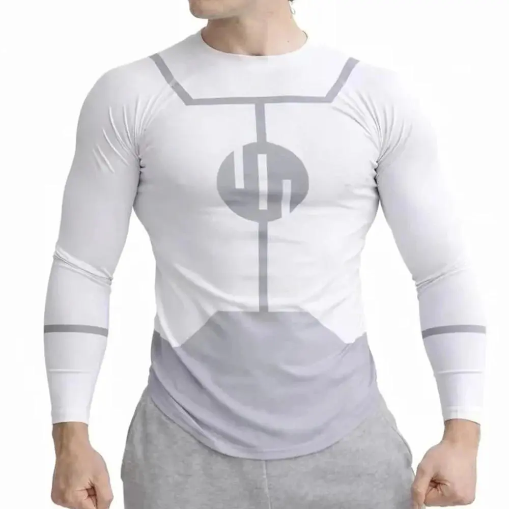 Hot Rash Guard Diving Gym Men T Shirt Invincible Cosplay BJJ RashGuard Long Short Sleeve MMA Clothing Men Viltrumite Gym Costume