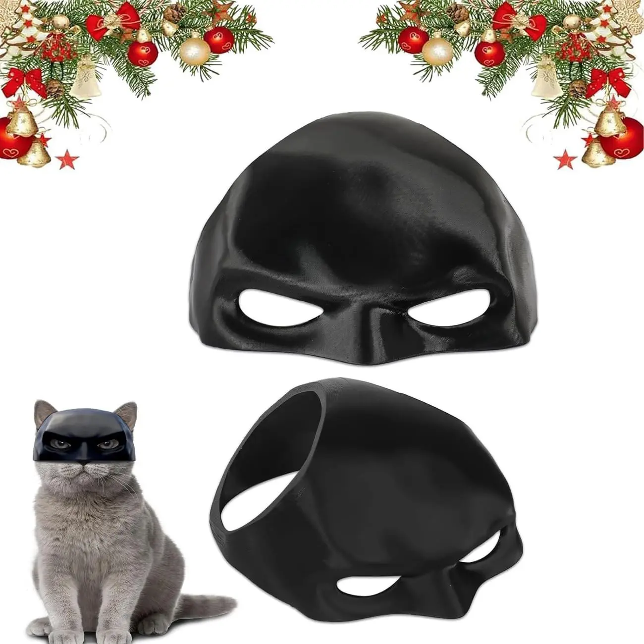 Cat Mask Cosplay Cat Bat Hat Cats Masks Funny Cat Costume Accessories Best Gift for Cat Lovers (Large)