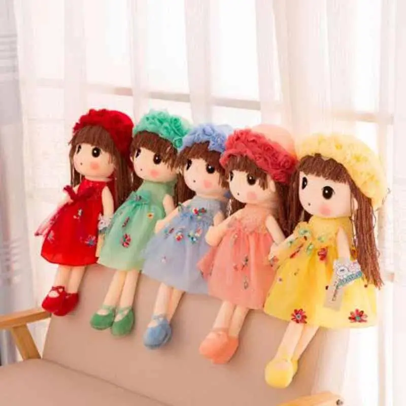 Hot sale Stuffed Dolls Plush Phyl Plush Multiple  Wedding Rag Doll   Cute Sweat Model Girl's Kids New Year Birthday Gift