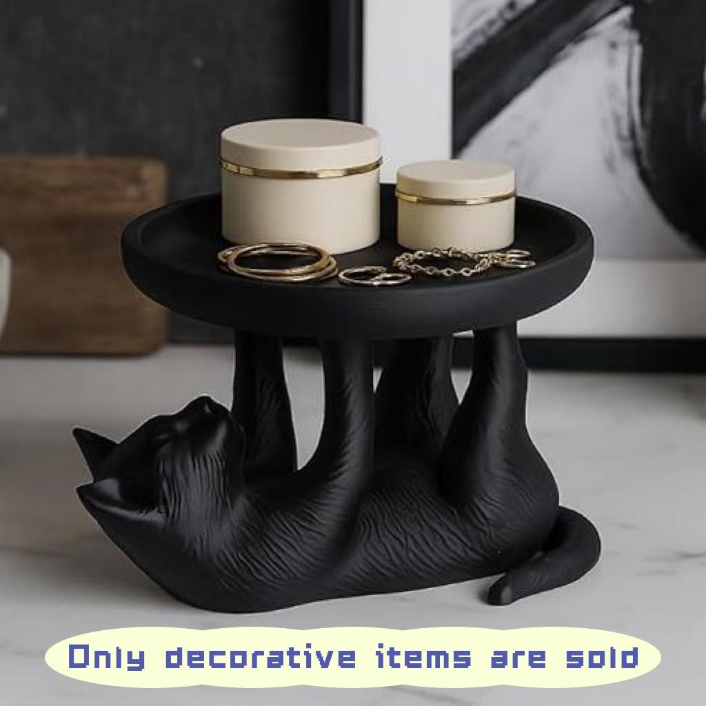 3D Printed Fun Cat Jewelry Tray, Perfect for Rings and Watches, Unique Storage Solution, Ideal for Organizing Your Accessories