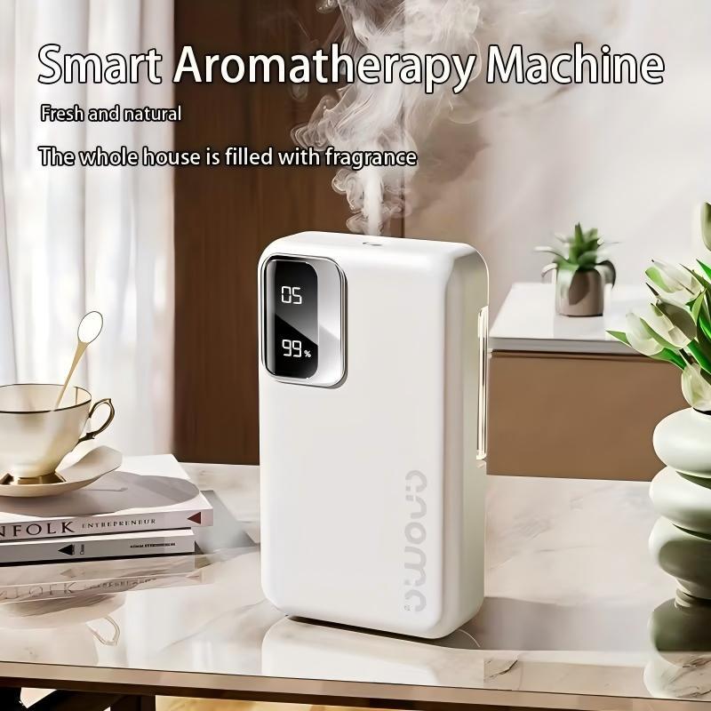 1800mah Aromatherapy Diffuser with Digital Display, USB Rechargeable Up to 20 Days, Quiet Operation for Home Decor Gifts