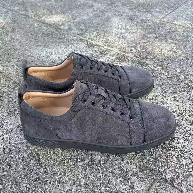 Men's Lace-Up Casual Sneakers - Artificial Leather Upper, Breathable Design, Non-Slip Grip, Rubber Sole, Versatile Classic Sports Shoes