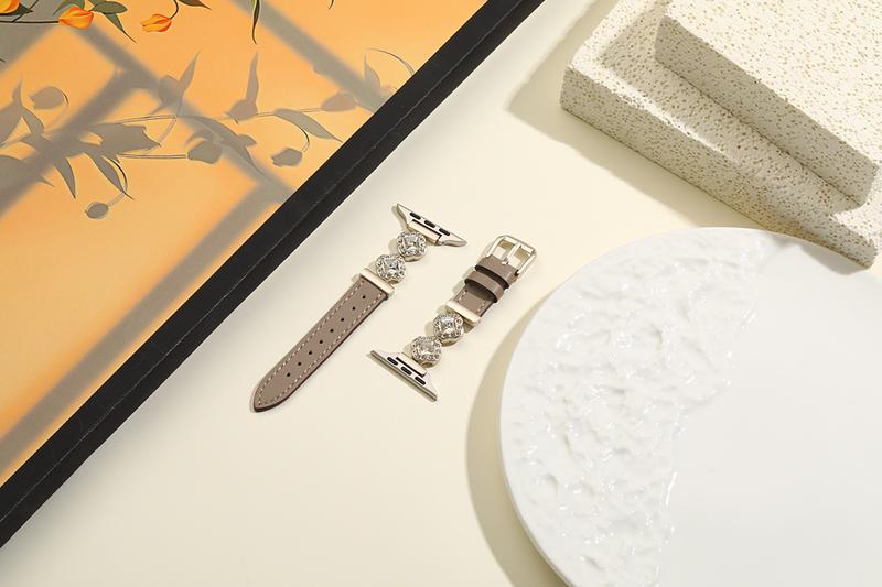 BUREI Clover Bling Strap Stainless Steel Metal Band Compatible for  iWatch 38mm-49mm (Series 1-11/SE/SE2/Ultra/Ultra2), Durable & Stylish Replacement Bracelet for Men & Women (Watch Not Included)#TikTokShopHolidayHaul