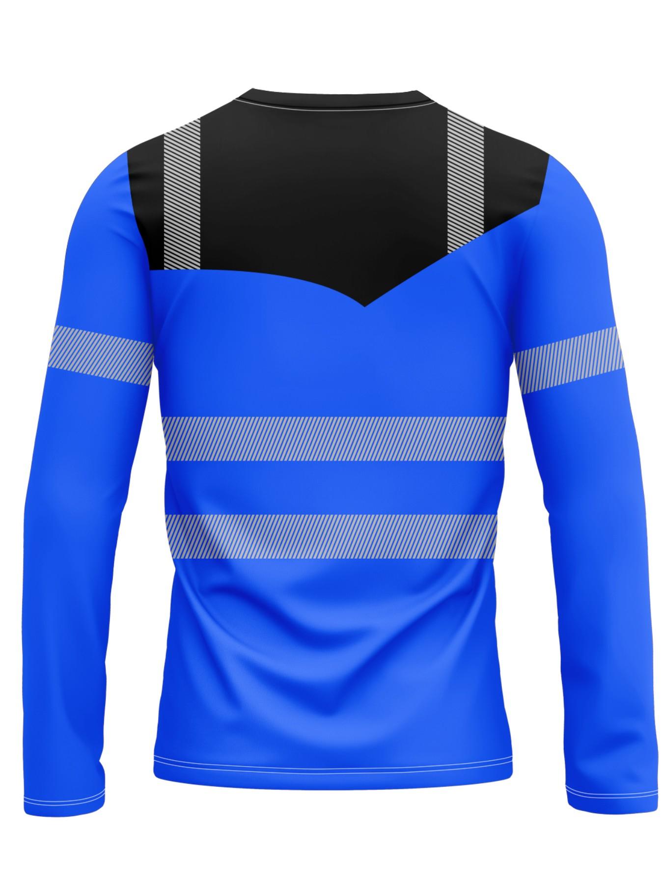 Men's Long Sleeve T-Shirt, Tops, Classic Workwear Style 3D Print, Sporty Casual Round Neck, Breathable Polyester Fabric, Slim Fit, Outdoor Comfort, Athletic Fitted Breathable, Casual Breathable Design