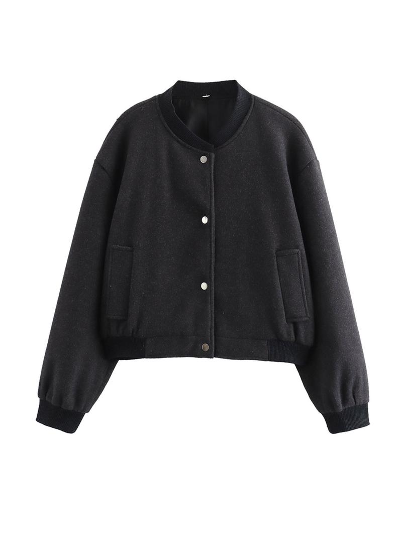 Women's casual jacket, stylish and comfortable design, perfect for everyday wear, a versatile fashion staple for spring and autumn.