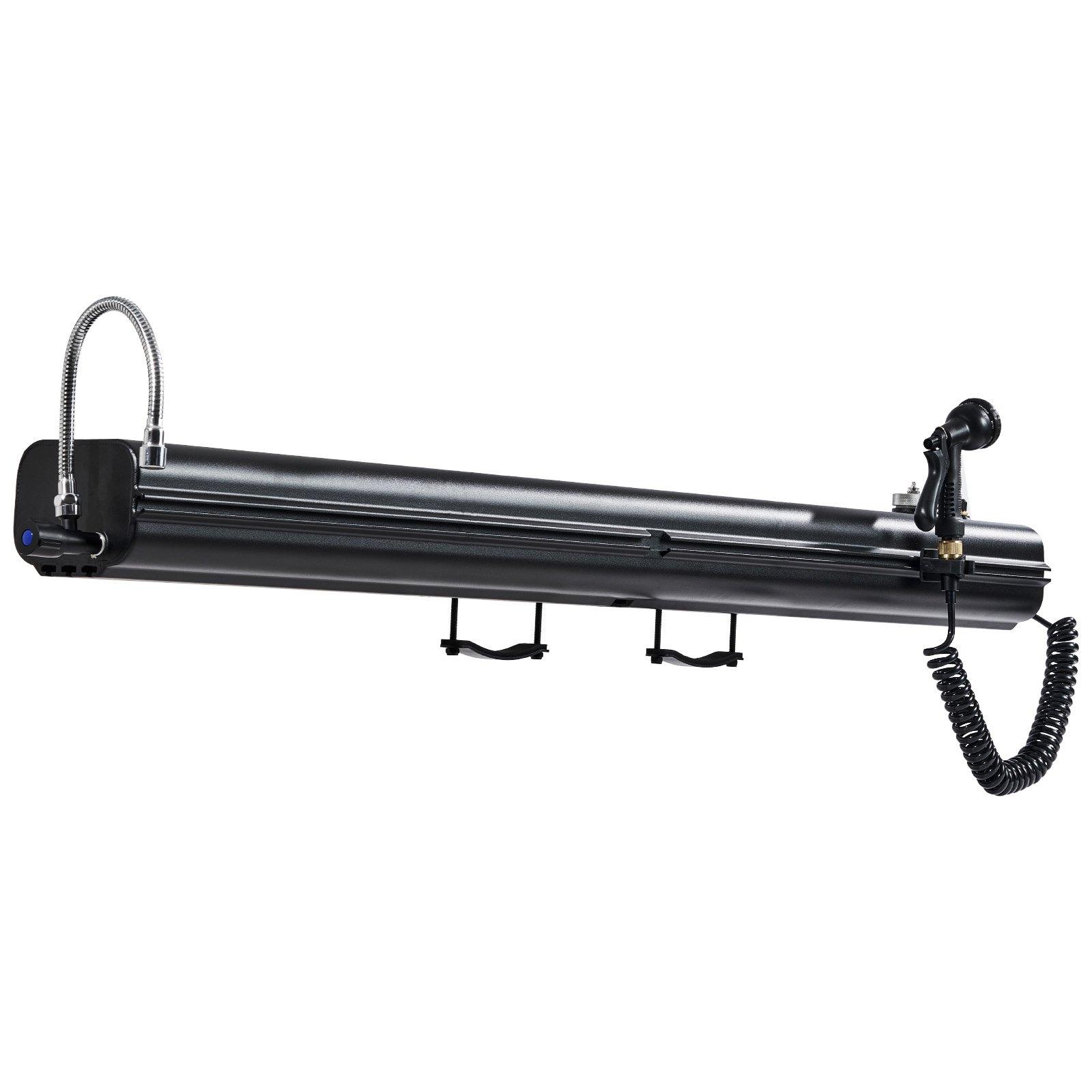 fathersdaygift  VEVOR Roof Rack Water Tank, 7 Gal, Multi-Dispensing Outdoor Tank with 2 Splash-Guard Panels T-slot, High-Capacity Aluminum Tank with Pressurization Port, Fit for Trunks, Roll Bars, Crossbars
