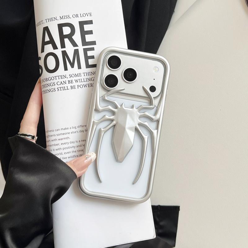Hollow Spider Matte Matte Suitable for iPhone 17/16/15/14 Soft Case