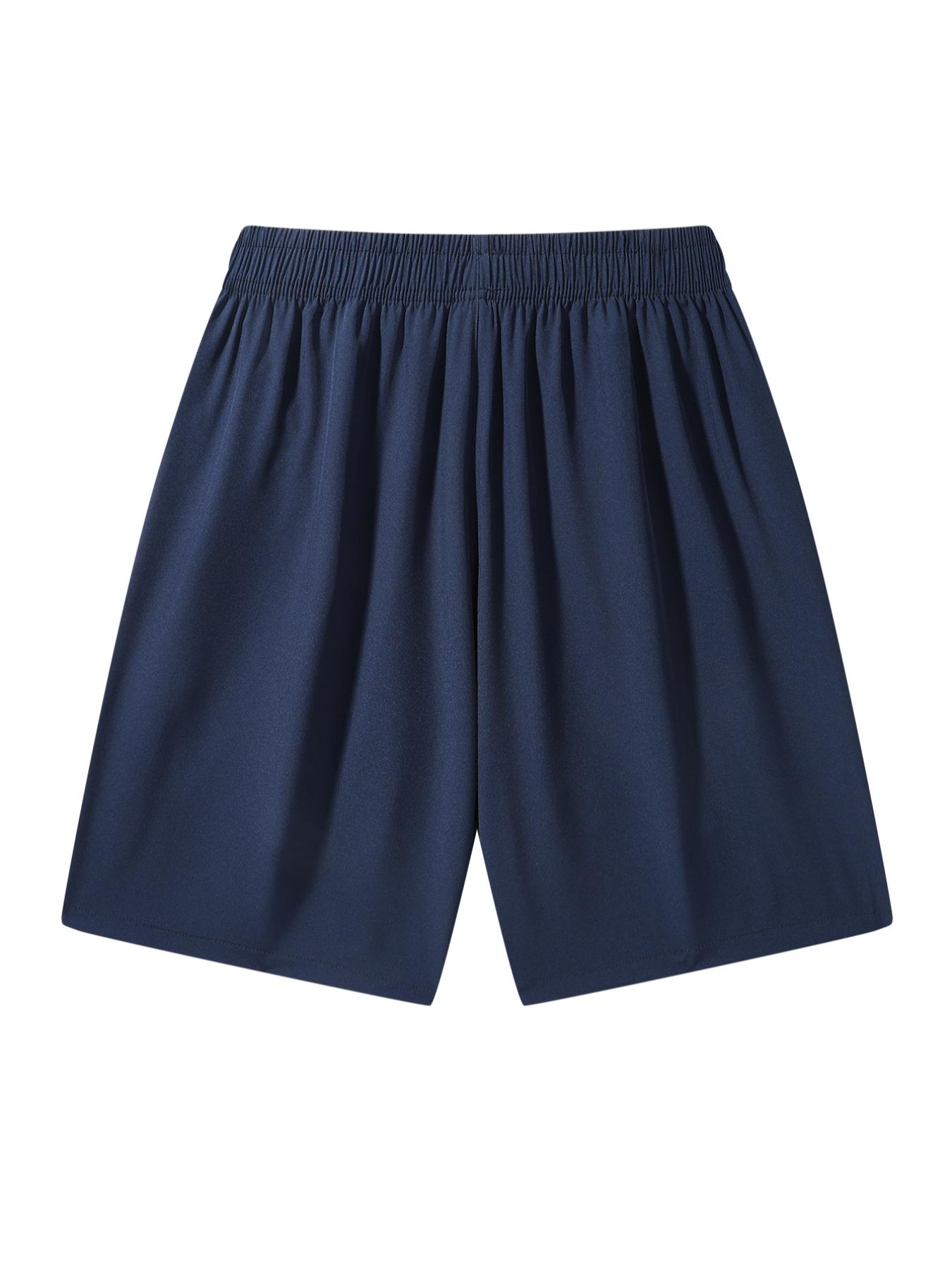 Men's Casual Sports Shorts, Quick-Drying Running Fitness Training Breathable Fashion Printed Knee Length Pants