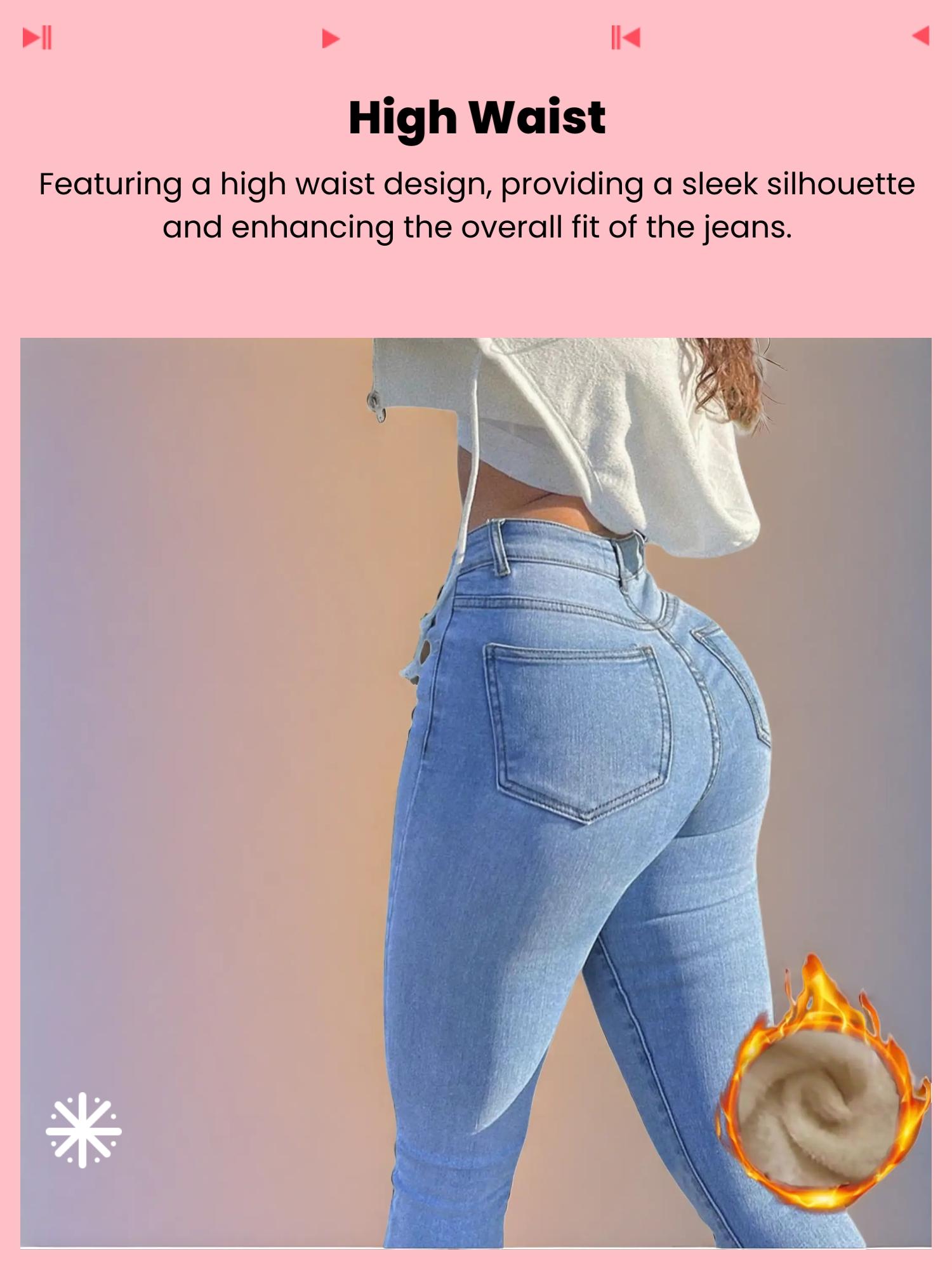 GILIPUR Y2K Popular Fashion women's jeans,women's European and American ins style high waist sexy tight pants women's pencil pants stretch comfortable jeans,Deals For Me Days,Spotlight Finder