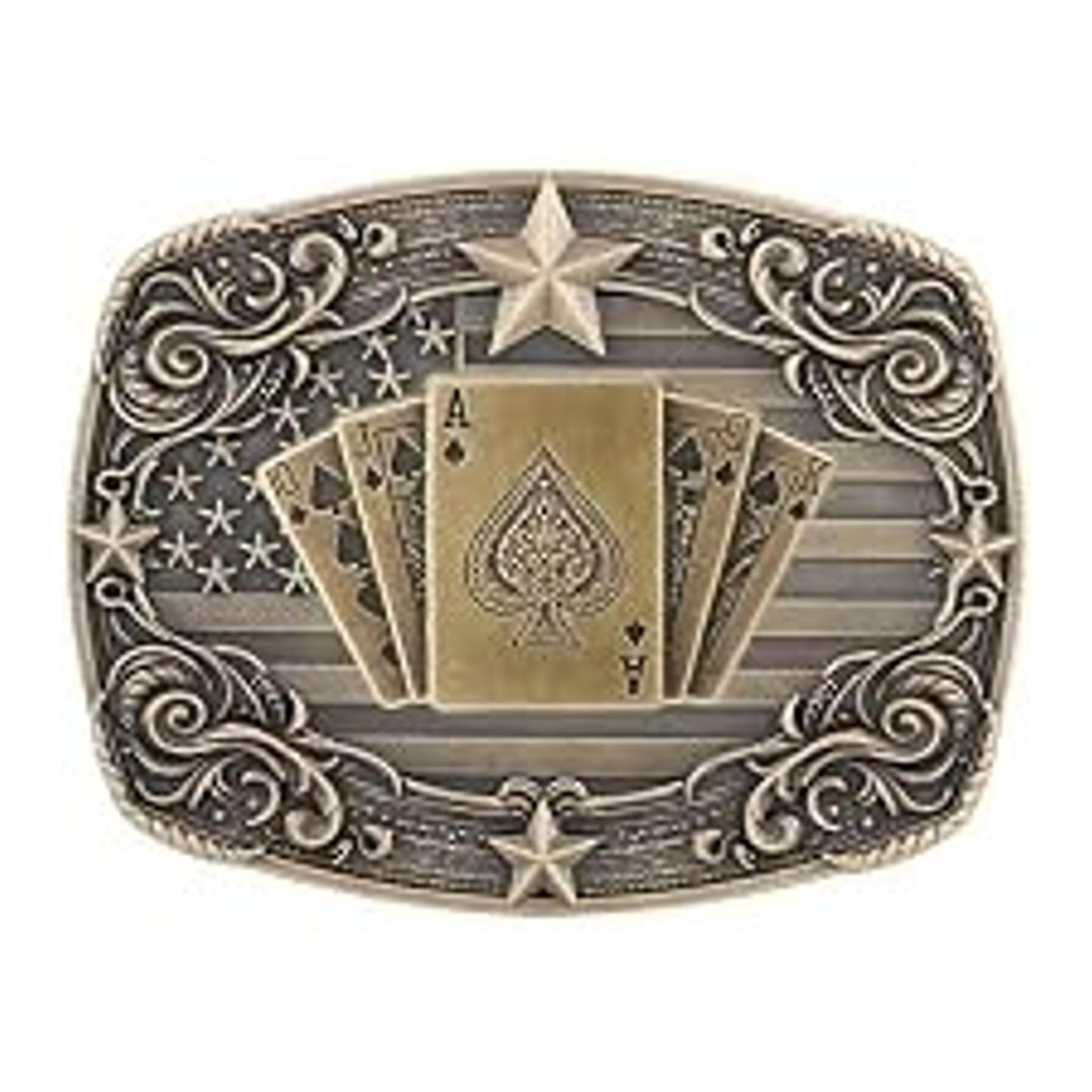 Western Cowboy Vintage Rodeo Cross Prayer Horse Belt Buckle Men(Gift)