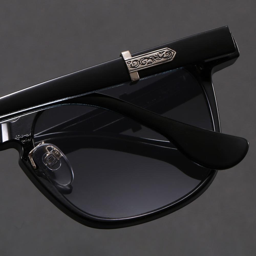 Round Frame Fashionable Glasses with Niche Designs on The Temples Exquisite and Simple Style Unisex Glasses Suitable for Commuting and Travel