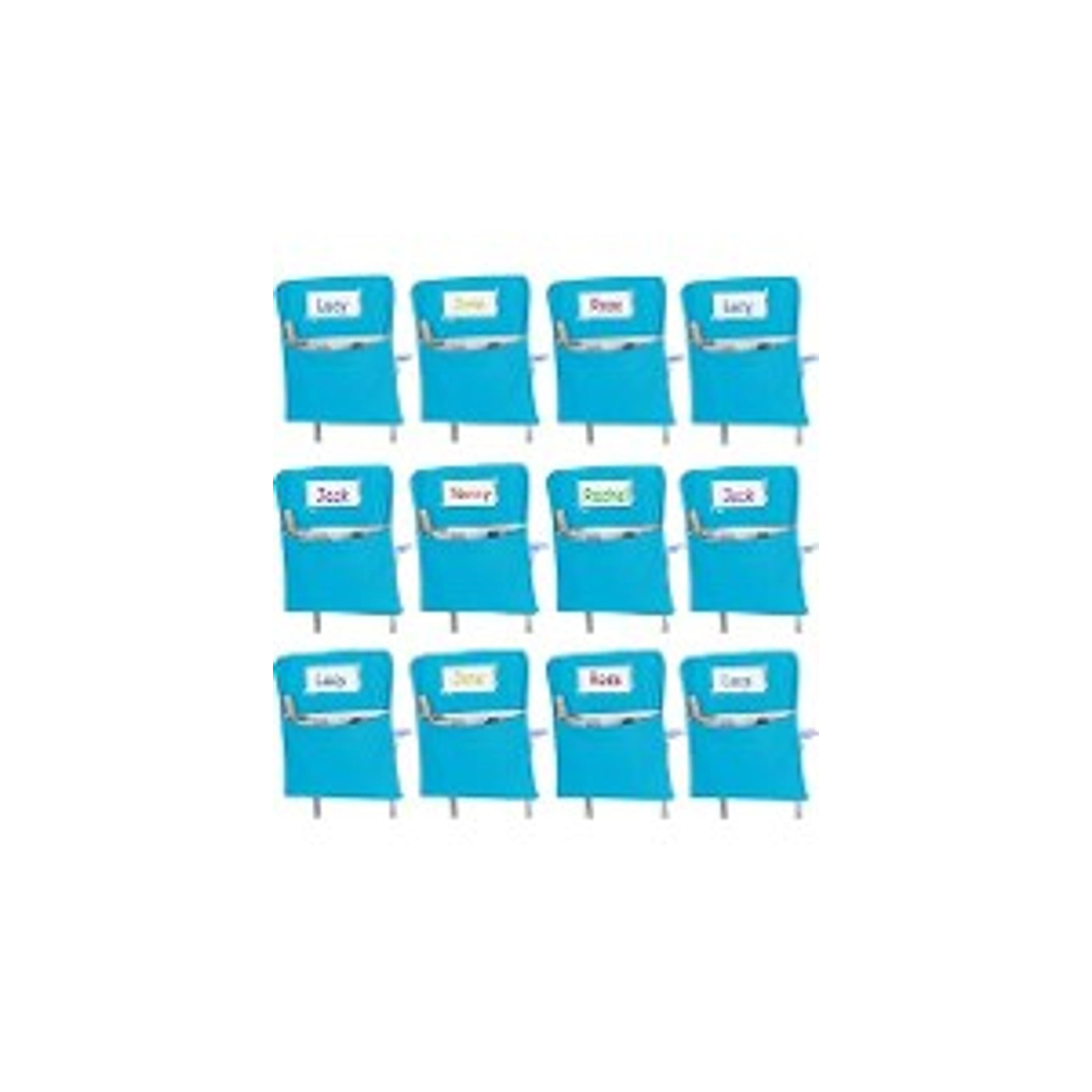 6 Pack 17 Inch Chairback Chart Student Chair Pockets, Black | Chair Back Classroom Organizer, with Name Tag, Chairback Storage Bags, Desk Organizer for Keeping Book Table Desk Organized 6 Pack 17 Inch Chairback Chart Student Chair Pockets, Black | Chair Back Classroom Organizer, with Name Tag, Chairback Storage Bags, Desk Organizer for Keeping Book Table Desk Organized