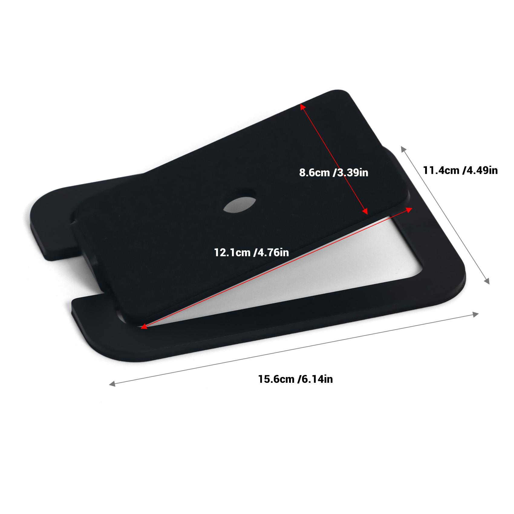 Desktop Speaker Stand for Edifier Mr3 Mr4 S350db R1280dbs, Fits Speakers 3-4 Inches, Stable, Durable & Compact Design, Perfect for Home Audio Setup