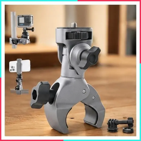 Aluminum Alloy Crab Clamp Mount with Super Clamp Bracket