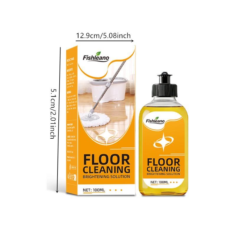 Kitchen Floor Tile Cleaner Liquid, Stain Remover Brightener Deodorizer, 1ps/2ps Scented Mopping Cleaning Solution, Home Care Essential