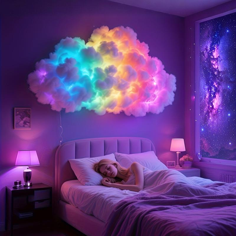 DIY thundercloud lights, colorful cloud lights, USB-powered decorative lights – create your own personalized atmosphere, Clouds Light