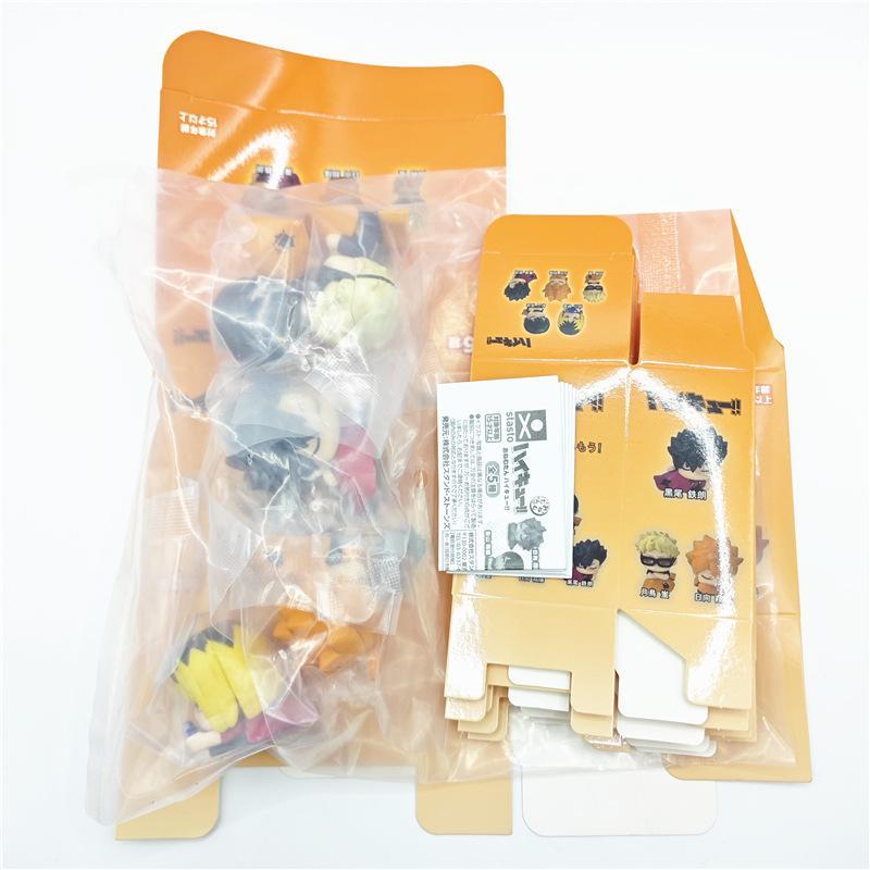 Haikyuu!! Sleep Series Mini Anime Figure Hinata Shoyo Kei Tsukishima Kozume Kenma Tetsurou Kuroo Collectible Model Toys