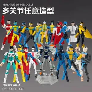 Invincible Mark Lucky 13 Multi Joint Movable Action Figure Diy Assembled Collectible Toy For Adult Holiday Surprise Gift