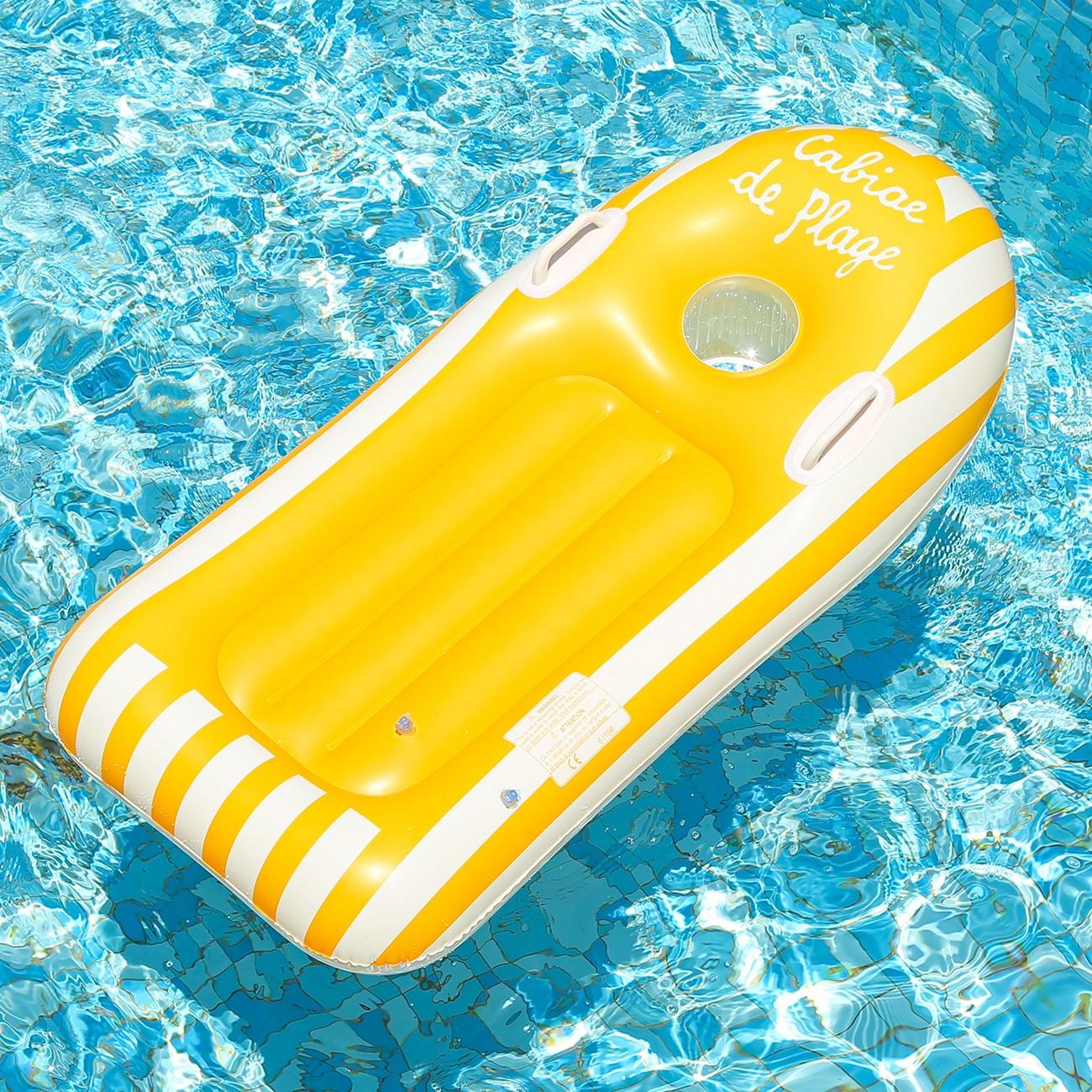 Inflatable Surfboard with Handle, Summer Swimming Board, Ideal for Water Slides, Pools, and Beaches, Perfect for Fun and Relaxation