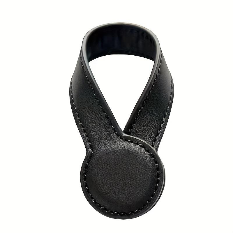 Imitation Leather Magnetic Hat Clip Outdoor Portable Hat Clip Keychain Pants Clip PU Hat Clip