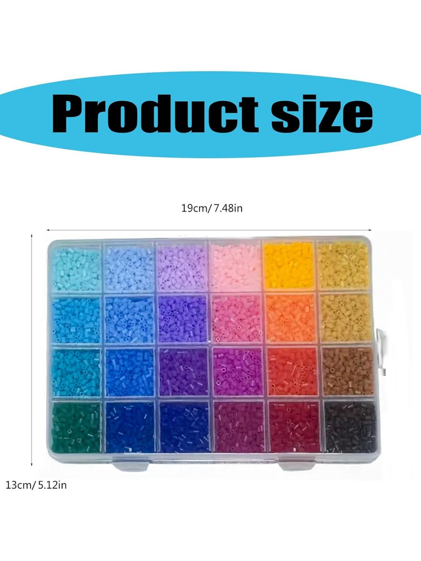 40000pcs 2.6mm Craft Beads Set, DIY Jewelry Making Kit, Creative Handmade Supplies, Holiday Decoration Tools, Multi-Tool Craft Kit